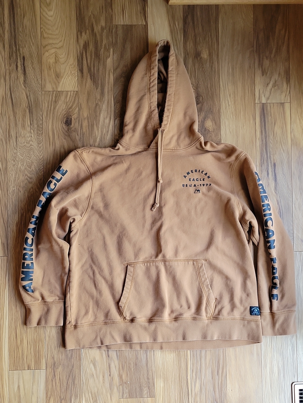 American Eagle Caramel Brown Pullover Hoodie